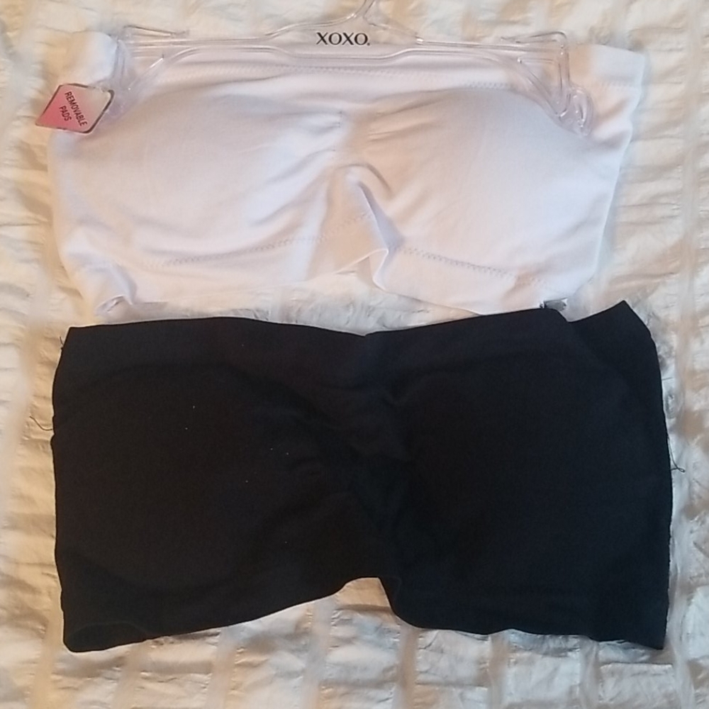 Xoxo Strapless bralettes. Large